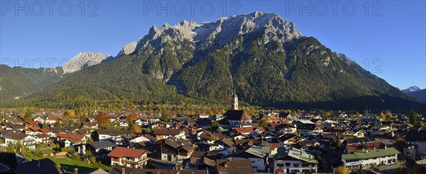 View over Mittenwald