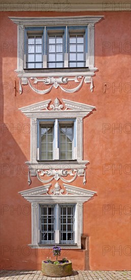 Window in the former bishop's residence