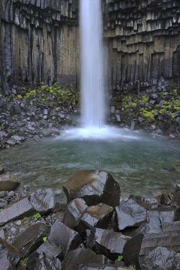 Svartifoss Waterfall