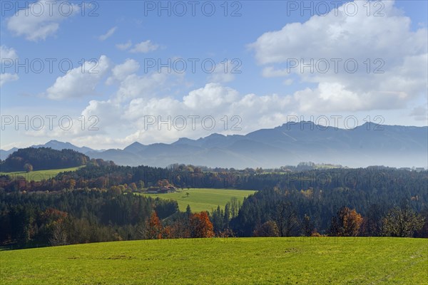 View from Parnsberg to Kampenwand