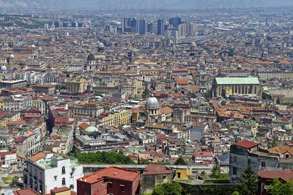 View of the city as seen from Castel Sant'Elmo
