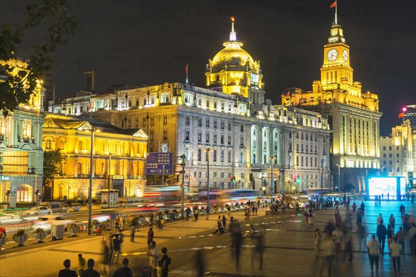 Waterfront The Bund at night