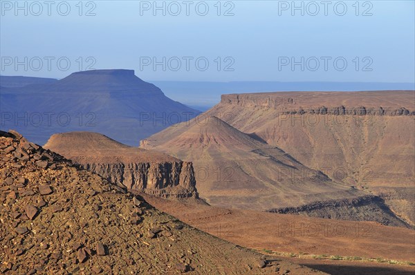 Mountain scenery at Amogjar pass
