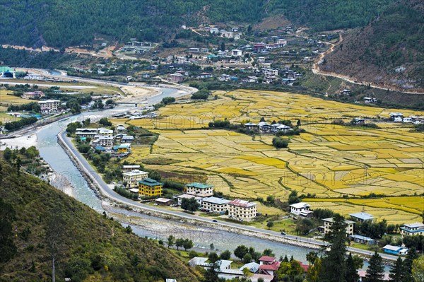Landscape with settlements