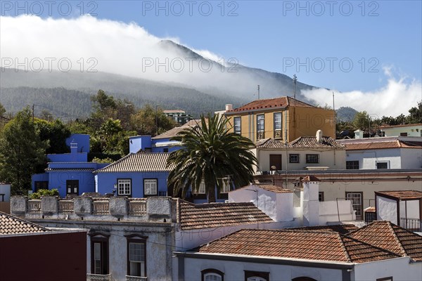 View over the rooftops of the historic centre of El Paso