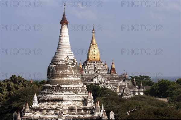 View of pagodas