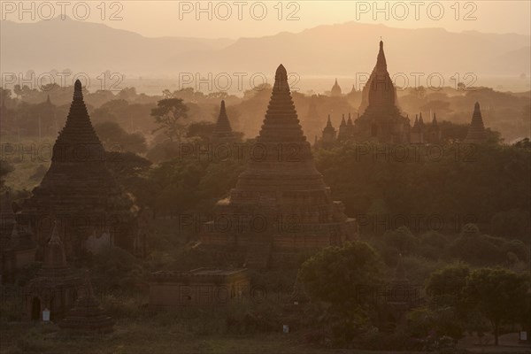 View of pagodas