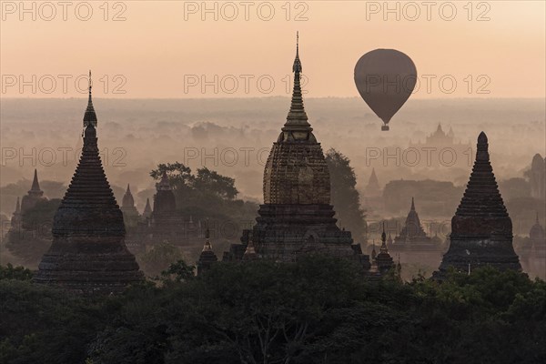 View of pagodas