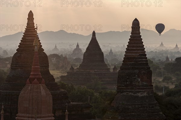 View of pagodas