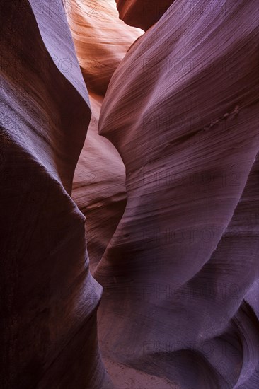 Colourful sandstone formations