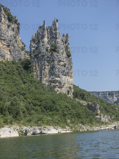 Rock formation known as Cathedral