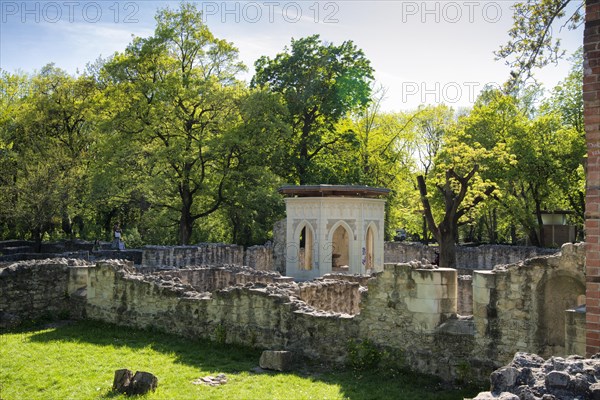 Ruins of the Dominican convent Domonkos kolostor