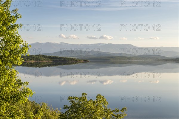 Ogosta reservoir overlooking the Balkan Range
