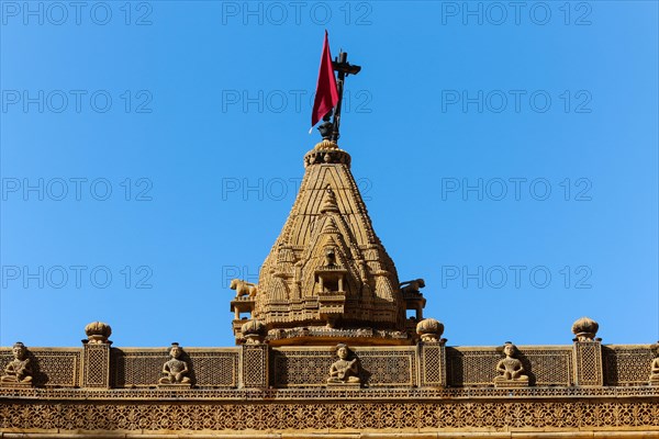 Ornate tower in Haveli style