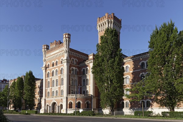 Rossauer Barracks in the style of historicism