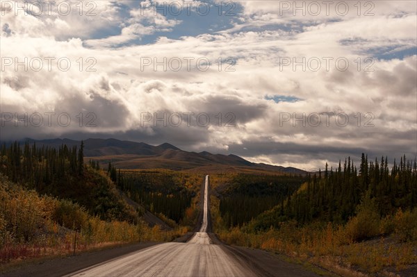 Main road towards north