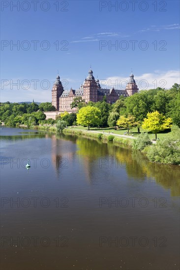 Johannisburg Castle by the river Main