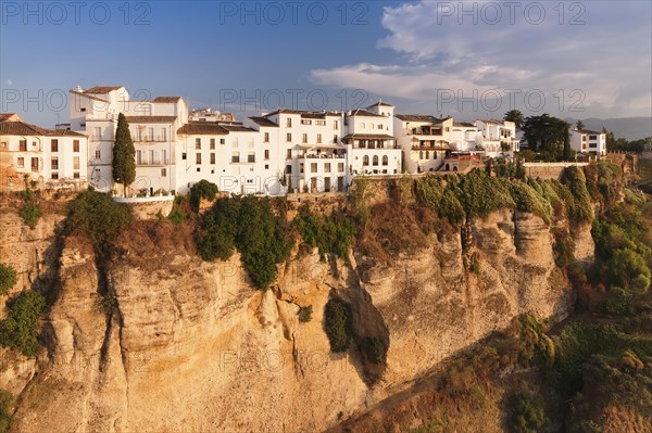 View from the Puente Nuevo Bridge over the historic centre of Ronda