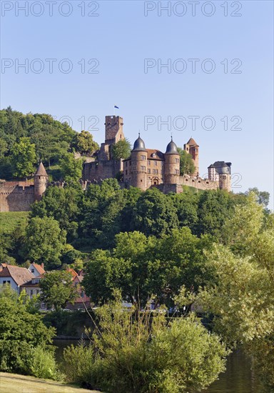Wertheim Castle in Baden-Wurttemberg