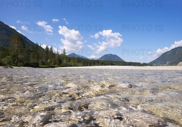 Isar at Vorderriss