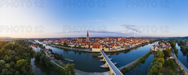 Panorama of Regensburg
