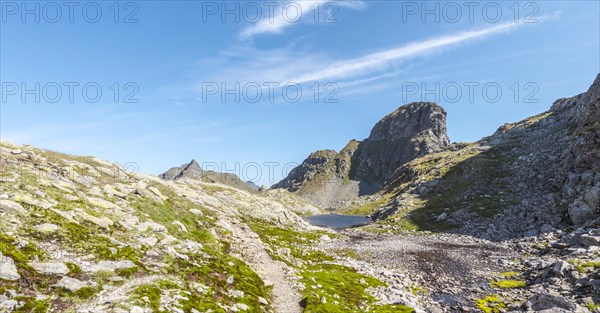 Small mountain lakes