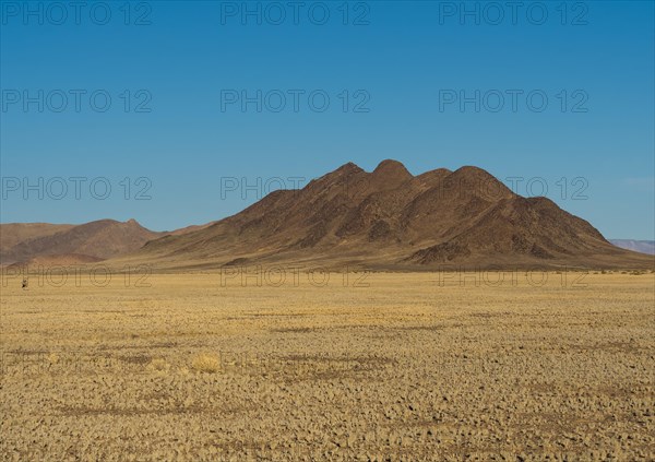 Mountain ridge in Kulala Wilderness Reserve on the edge of the Namib Desert