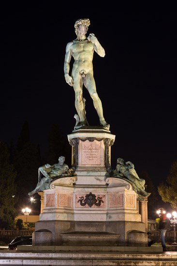 Bronze statue