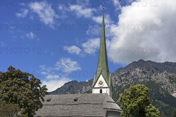 Catholic parish church tower