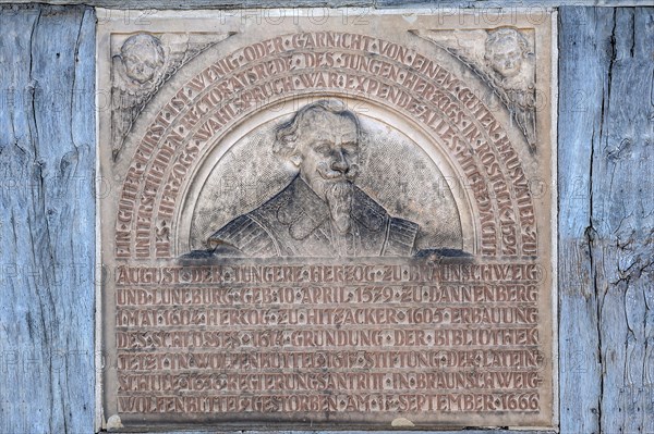 Plaque to August the Younger