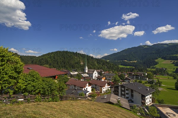 View of Scheffau am Wilden Kaiser