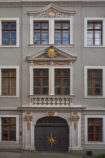 Restored 18th century facade