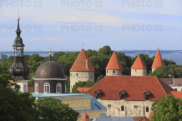 Towers of the city wall