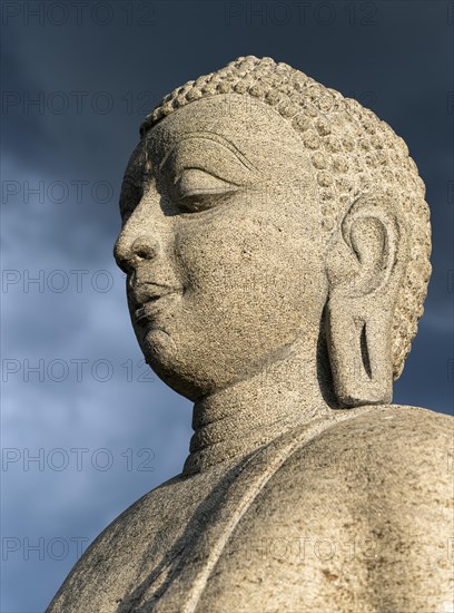 Buddha statue at Ruwanwelisaya or Ruwanweli Maha Seya Stupa