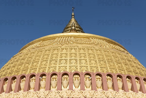 Golden stupa at Sitagu International Buddhist Academy
