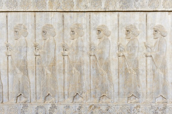 Ancient relief of the Achaemenids