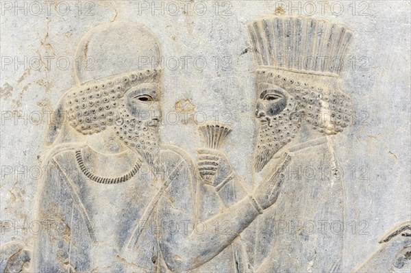 Ancient relief of the Achaemenids