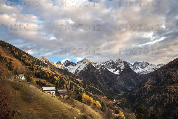 Mountain landscape in fall