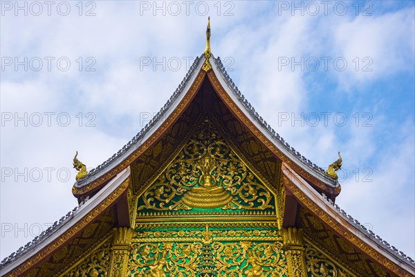 Buddhist temple Haw Pha Bang at the Royal Palace