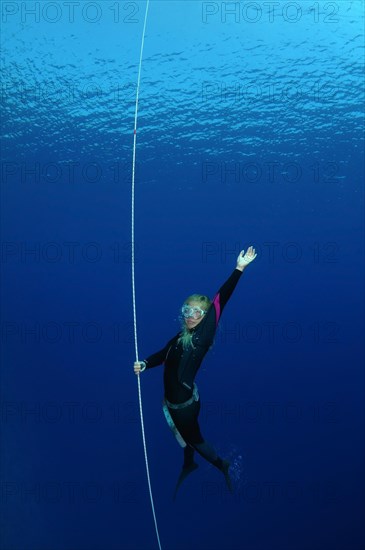 Freediving in Red Sea