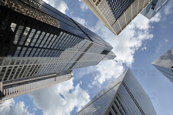Skyscrapers in downtown Chicago