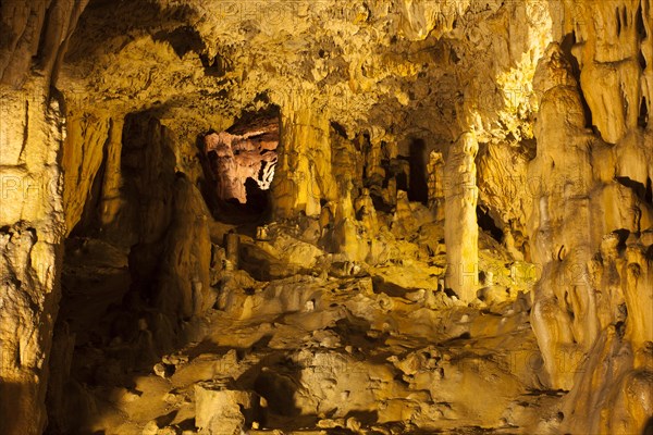 Stalactite cave in Rudine