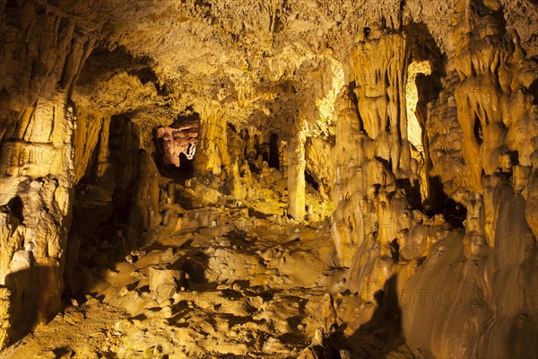 Stalactite cave in Rudine