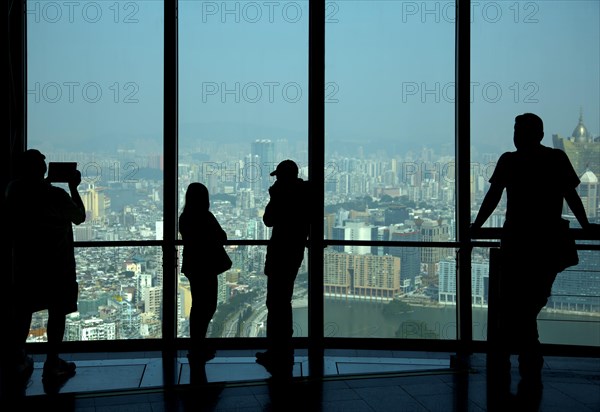 View from the TV Tower Macau Tower City
