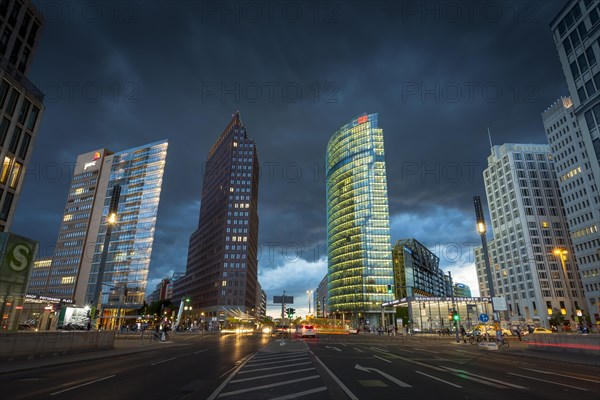 Potsdamer Platz in central Berlin