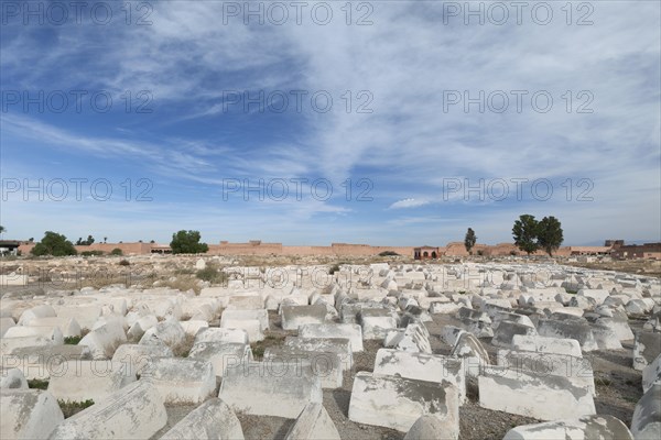 Jewish cemetery in the Mellah