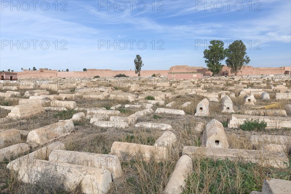Jewish cemetery in the Mellah