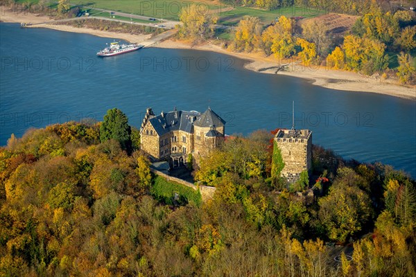 Burg Rheineck in the Rhine Valley