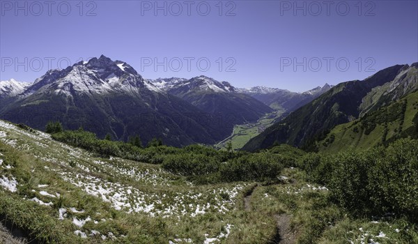 View of Stanzertal valley