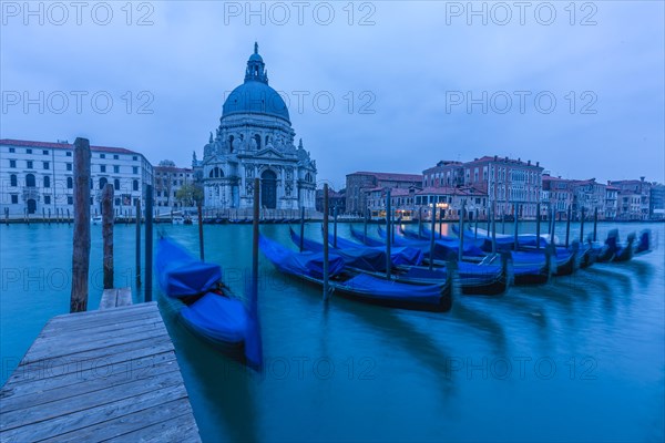 View of the Grand Canal at the Chiesa della Salute church